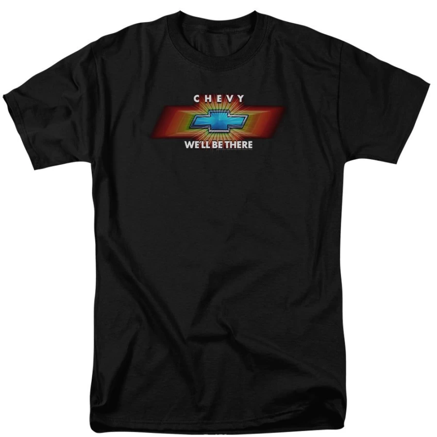 MeTV Custom Classics Retro "We'll Be There" Unisex T-Shirt - Vintage Chevy Inspired Design