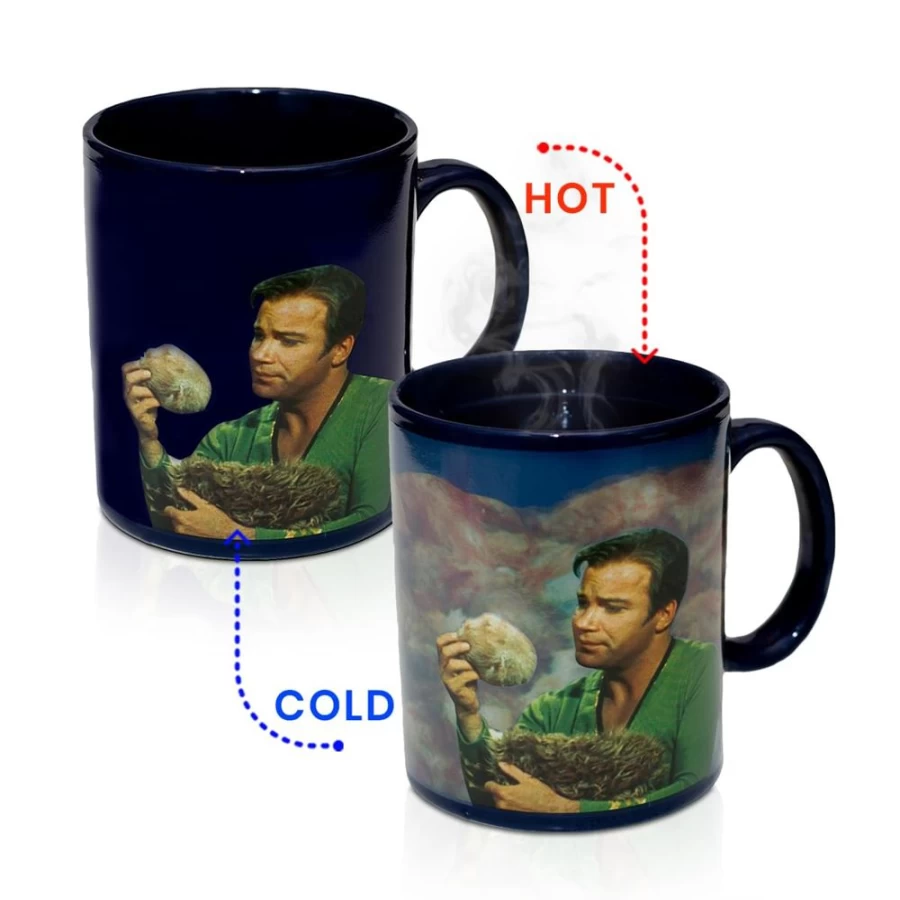 Toynk Star Trek Heat Change Mug - 15Oz Tribble Themed Color Changing Cup