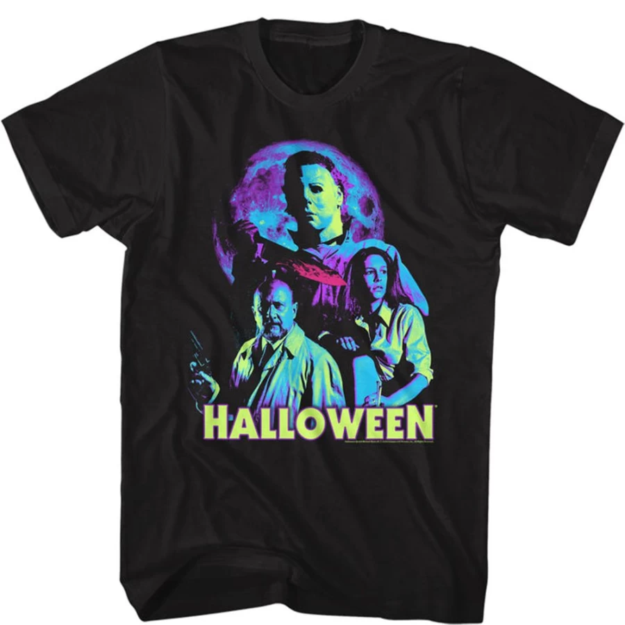 "MeTV Custom Brands Halloween Neon Moon Decor - Spooky Glow Party Supplies"