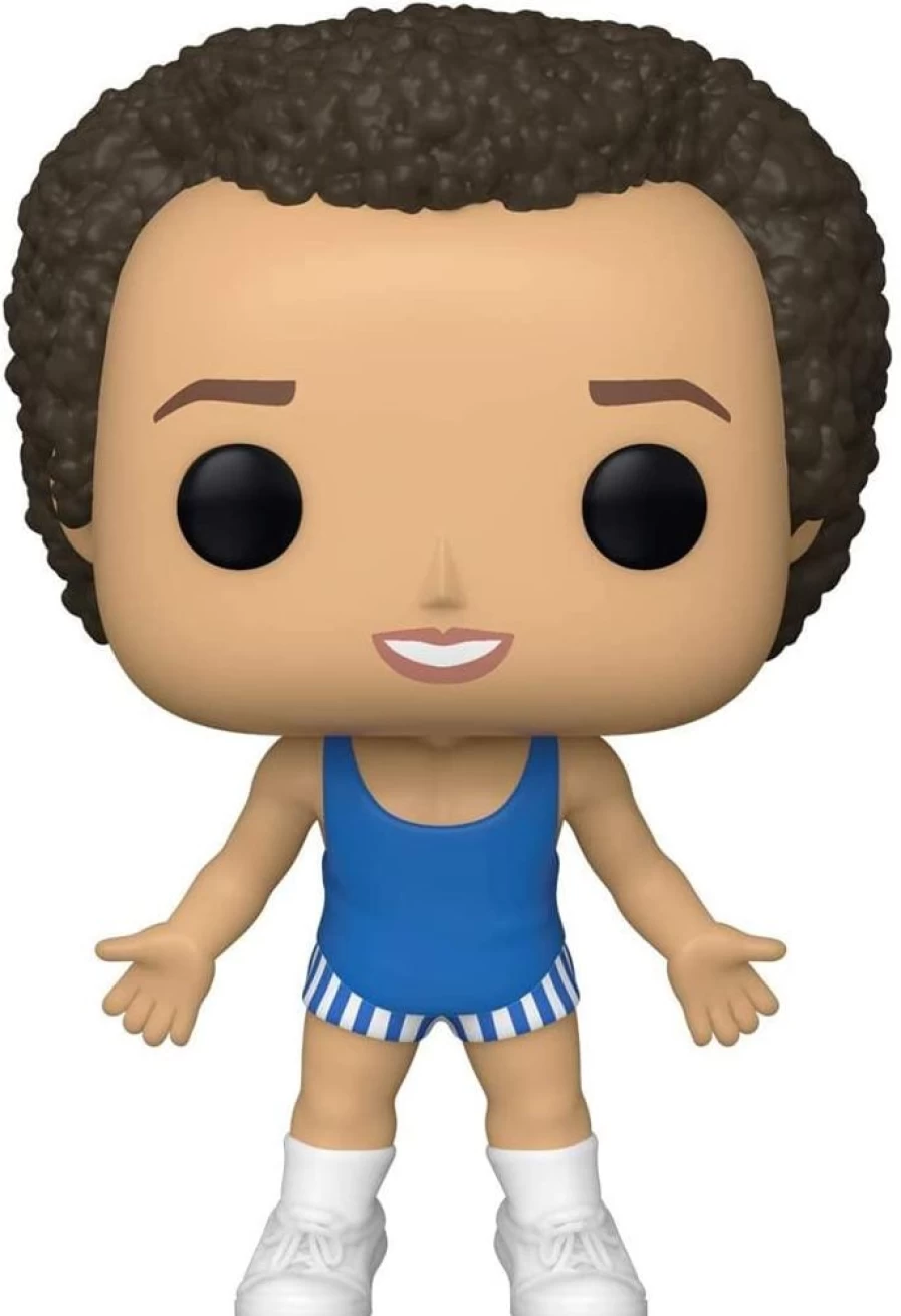 Toynk Exclusive Funko Pop Richard Simmons Vinyl Collectible Figure | Limited Edition Icons Series