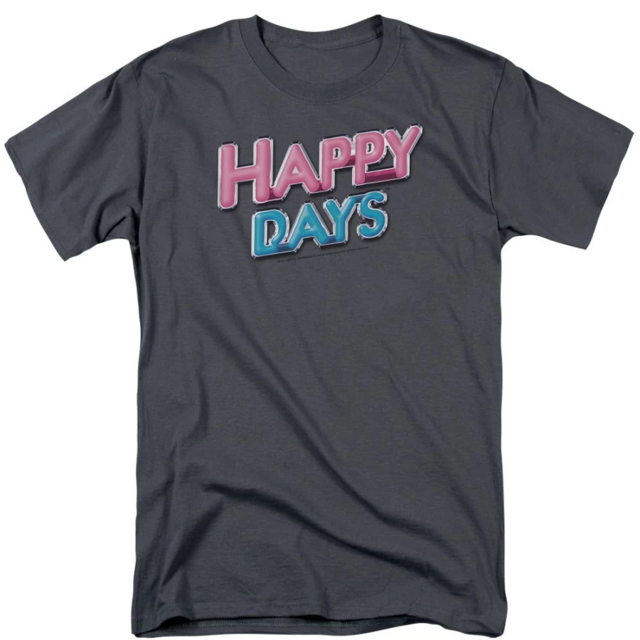 "MeTV Custom Classics Happy Days Unisex Logo T-Shirt"