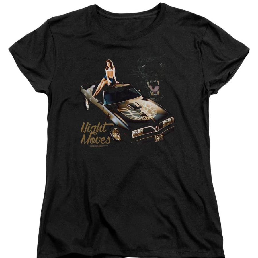 MeTV Custom Classics Unisex Pontiac Night Moves Vintage T-Shirt