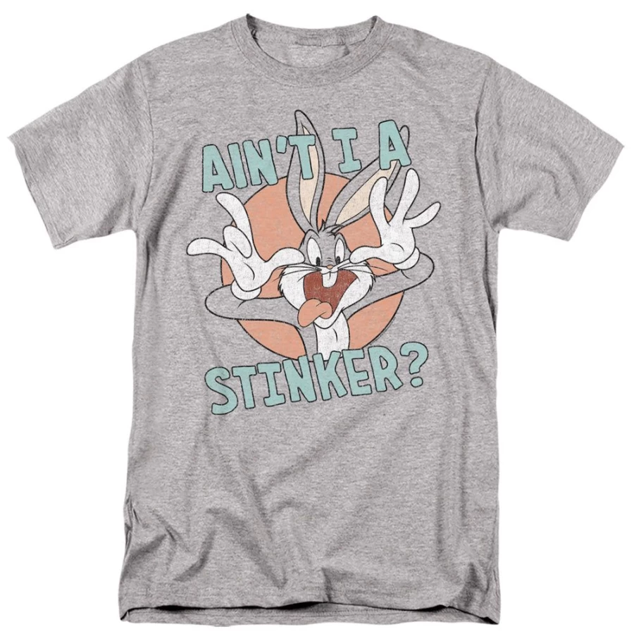 "MeTV Custom Classics Bugs Bunny Stinker Unisex T-Shirt - Vintage Cartoon Tee"