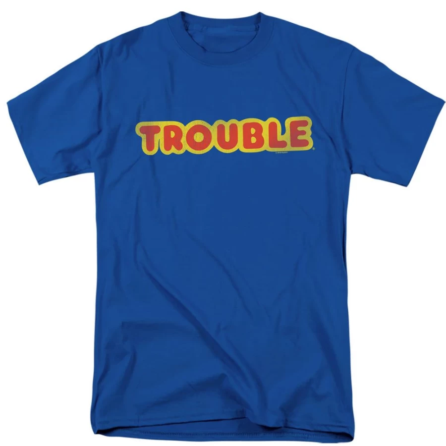 MeTV Custom Classics Unisex Trouble Logo Graphic T-Shirt