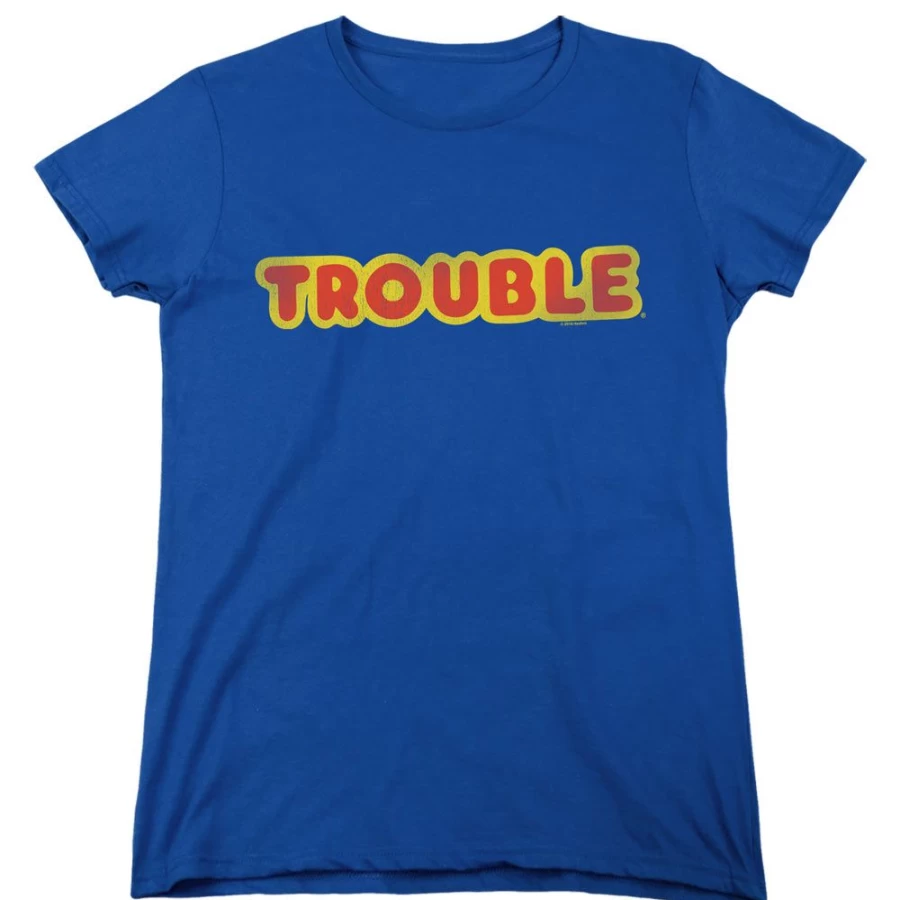 MeTV Custom Classics Unisex Trouble Logo Graphic T-Shirt