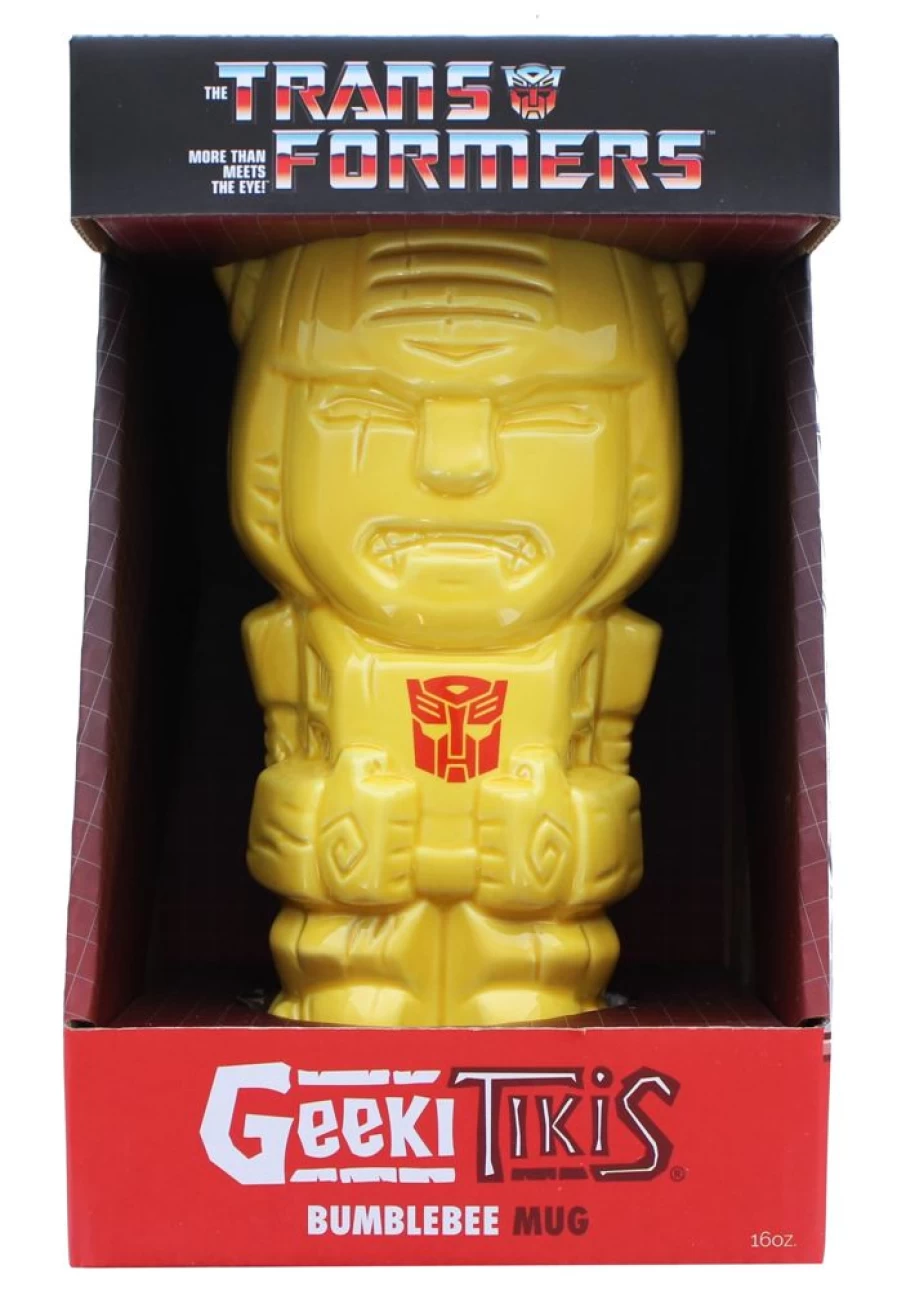 Transformers Bumblebee 16oz Ceramic Mug - Geeki Tikis Collectible Drinkware by Toynk