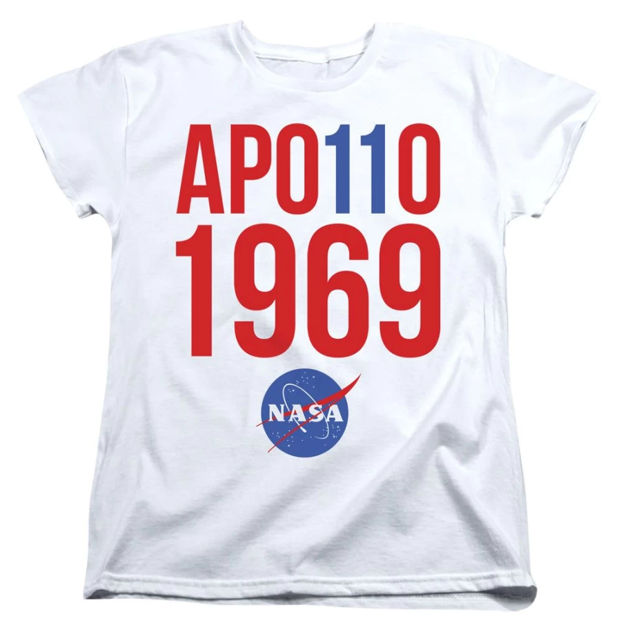 MeTV Custom Classics Unisex NASA 1969 Vintage Retro T-Shirt