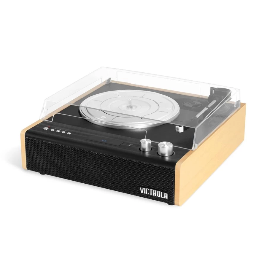 Victrola Eastwood Vintage Bluetooth Record Player with Wireless Streaming & 3-Speed Turntable