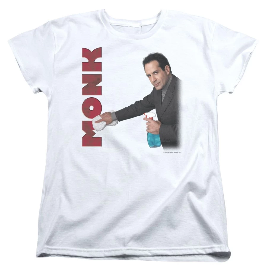 "MeTV Custom Classics Monk - Clean Up Unisex Classic TV Show Merchandise"