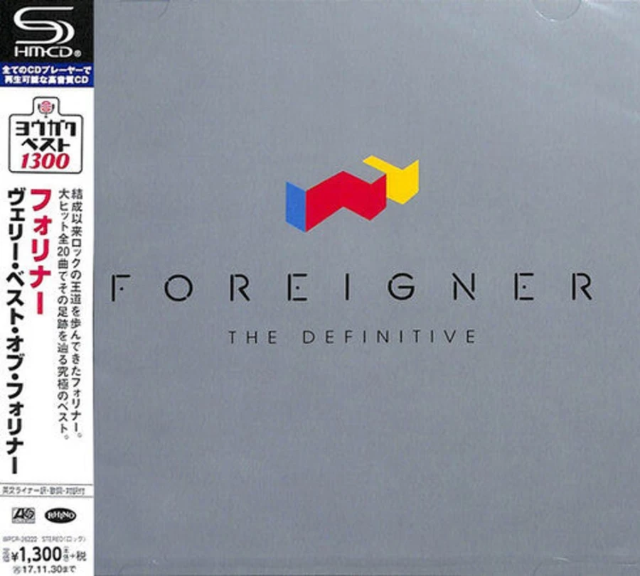 Foreigner - The Definitive SHM-CD (Remastered) by MeTV Entertainment | Limited Edition Audio CD