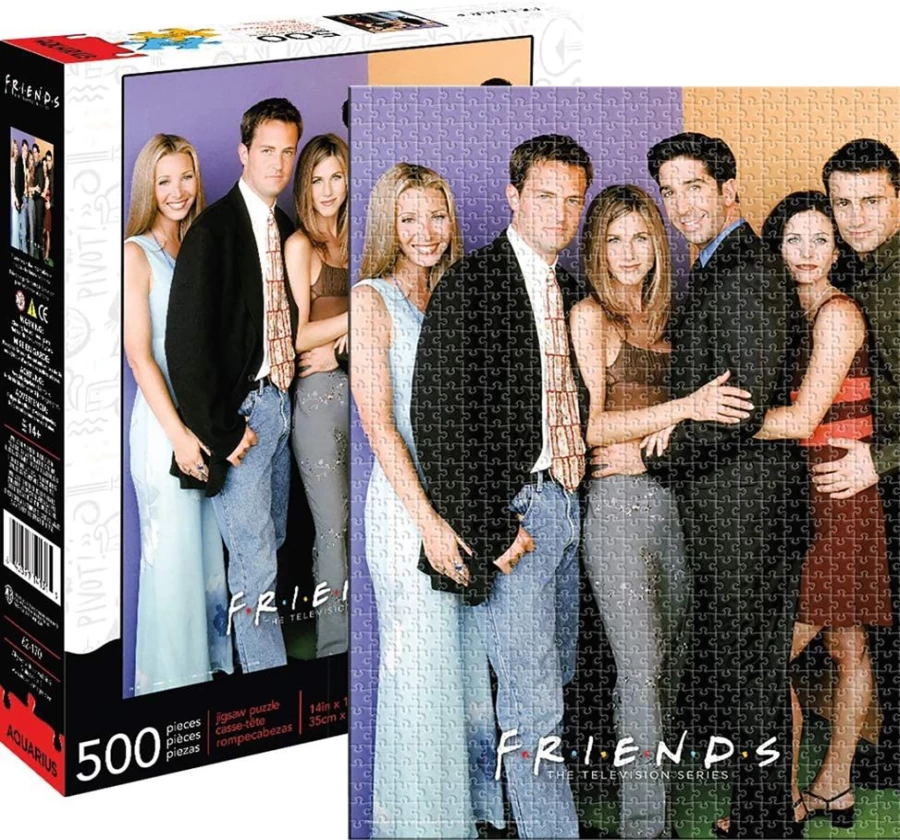 "Toynk Friends TV Show 500-Piece Jigsaw Puzzle – Collectible F.R.I.E.N.D.S. Cast Puzzle for Adults & Fans"