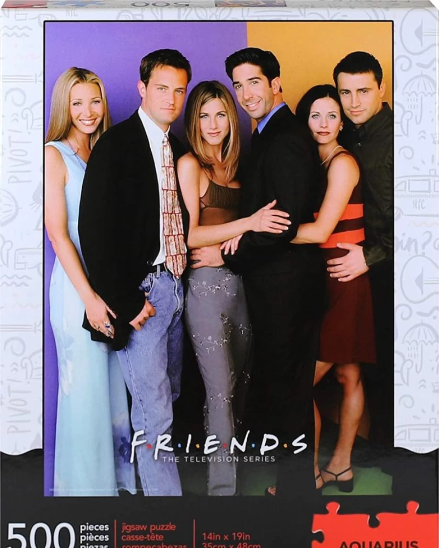 "Toynk Friends TV Show 500-Piece Jigsaw Puzzle – Collectible F.R.I.E.N.D.S. Cast Puzzle for Adults & Fans"