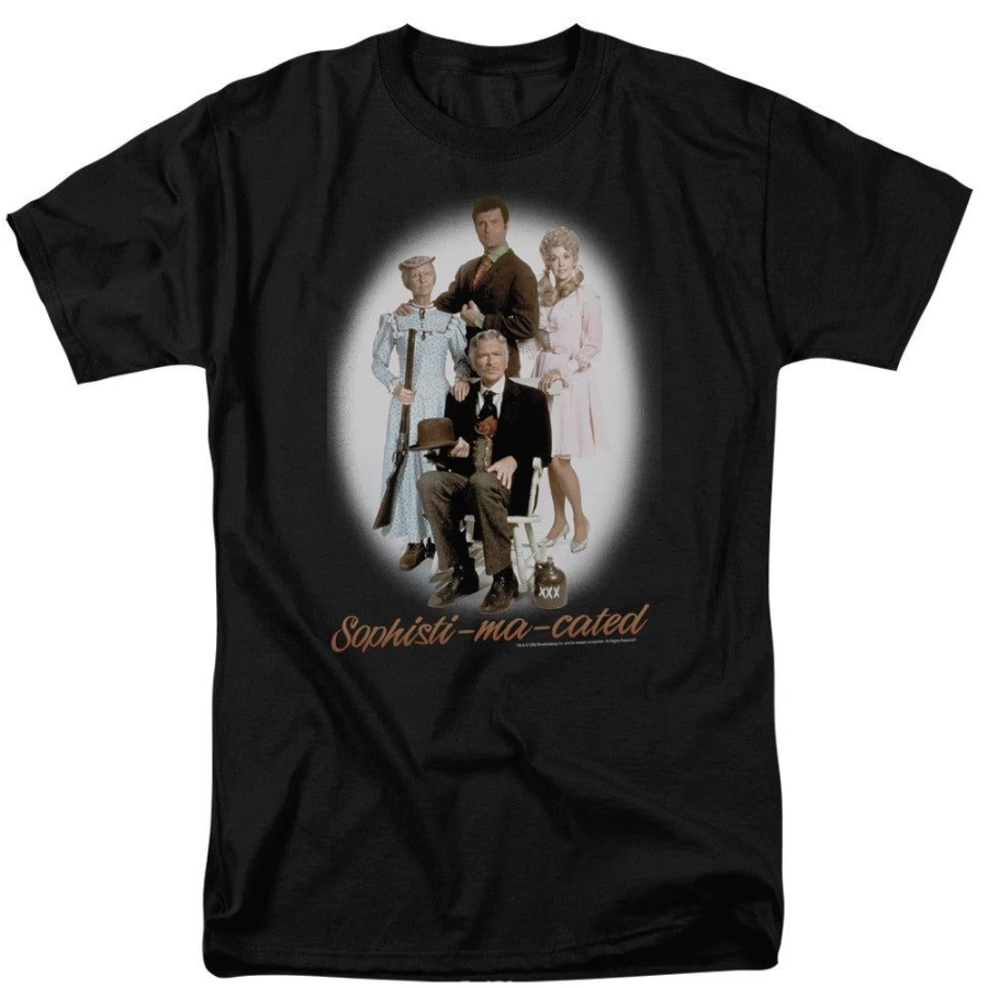 MeTV Custom Classics Beverly Hillbillies Sophisti-Ma-Cated Unisex T-Shirt - Vintage TV Show Merchandise