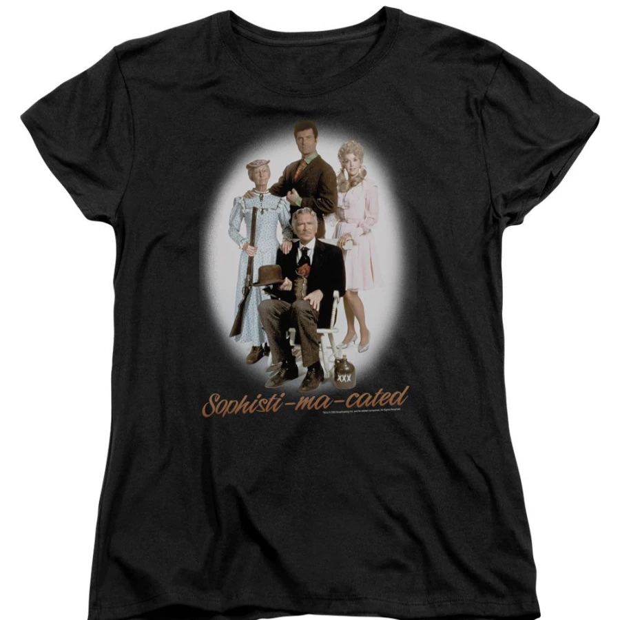 MeTV Custom Classics Beverly Hillbillies Sophisti-Ma-Cated Unisex T-Shirt - Vintage TV Show Merchandise