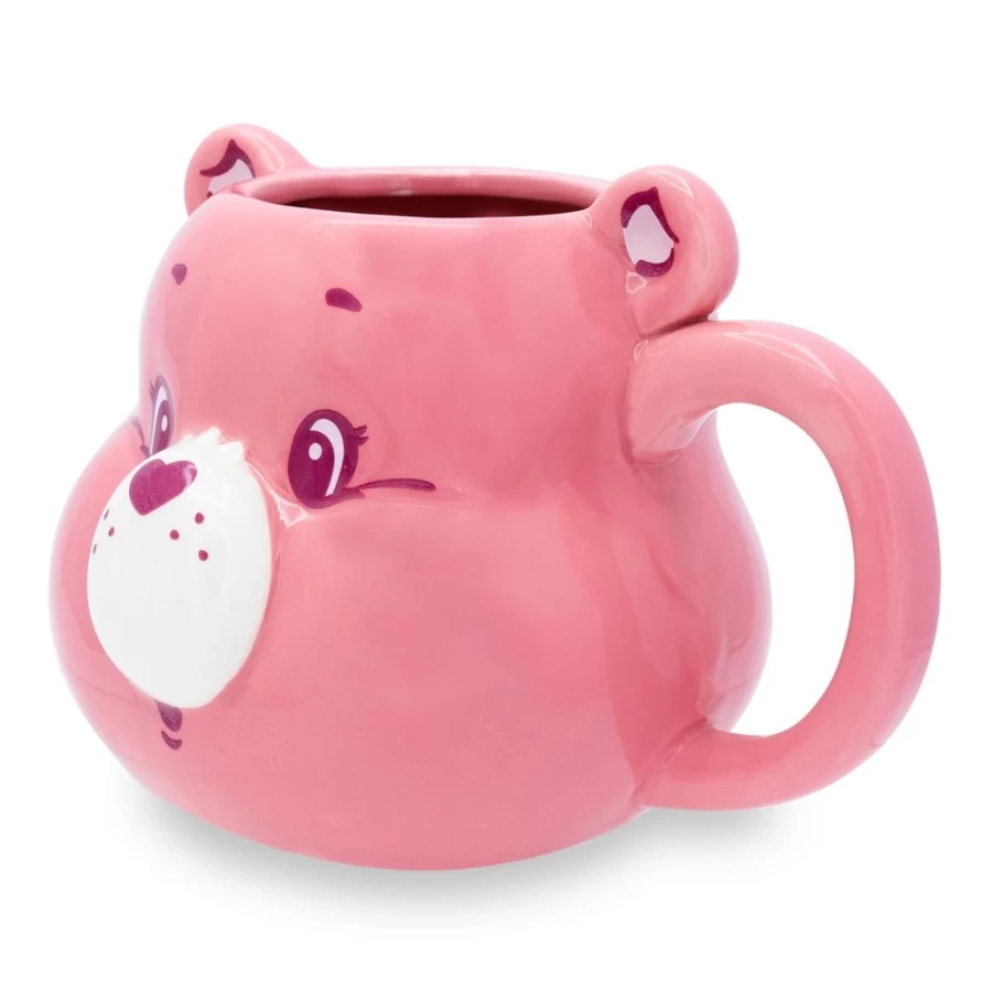 Toynk Care Bears Cheer Bear 3D Ceramic Mug - 20oz Collectible Cup with Sculpted Design