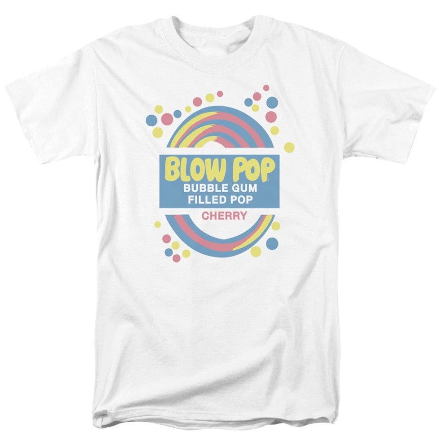 MeTV Custom Classics Unisex Blow Pop Candy with Custom Label - Bulk Lollipops for Parties & Events