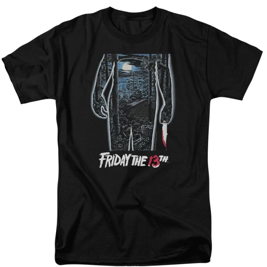 "Friday The 13th Vintage Horror Movie Poster - MeTV Custom Classics Collectible Print"