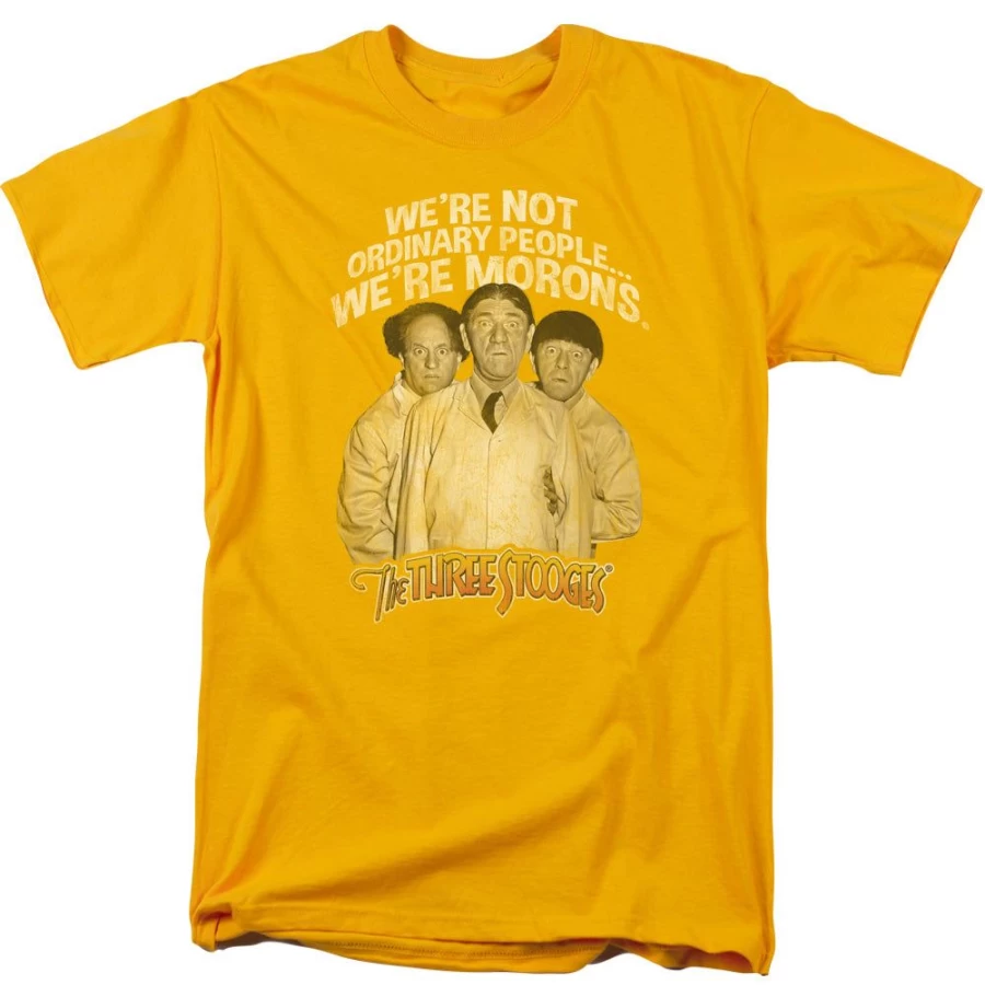 "MeTV Custom Classics Three Stooges - Vintage Comedy Morons Unisex Collectible"