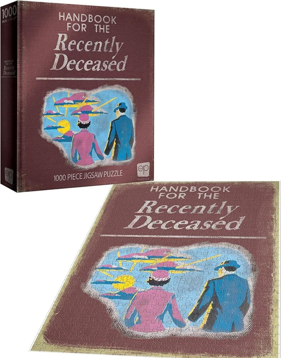 "Toynk Beetlejuice Handbook of the Deceased 1000-Piece Jigsaw Puzzle for Adults & Collectors"