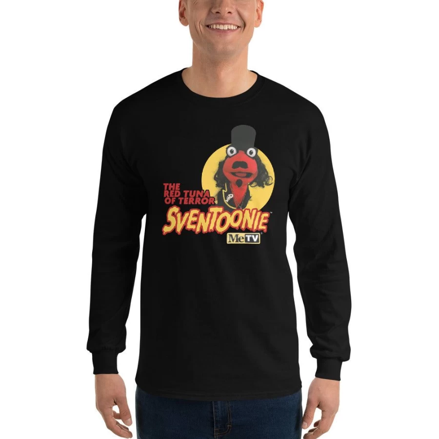 MeTV Custom Products Sventoonie Long-Sleeve T-Shirt for Men & Women - Comfortable Cotton Tee