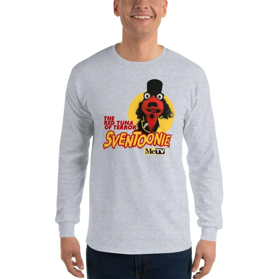 MeTV Custom Products Sventoonie Long-Sleeve T-Shirt for Men & Women - Comfortable Cotton Tee