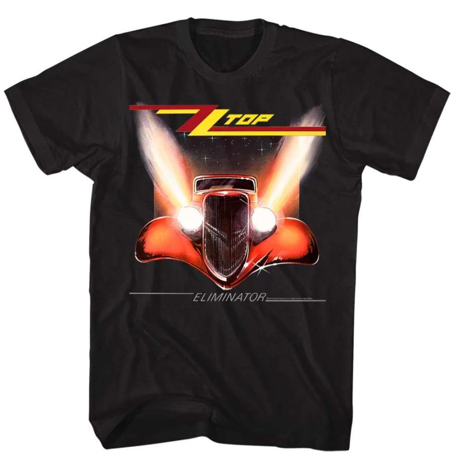 MeTV Custom Brands Zz Top Eliminator Album Cover Art Poster Vintage Rock Music Collectible