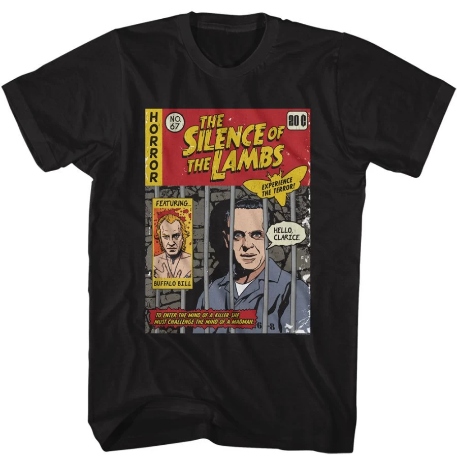 MeTV Custom Brands The Silence Of The Lambs Comic Book Cover Art Collectible