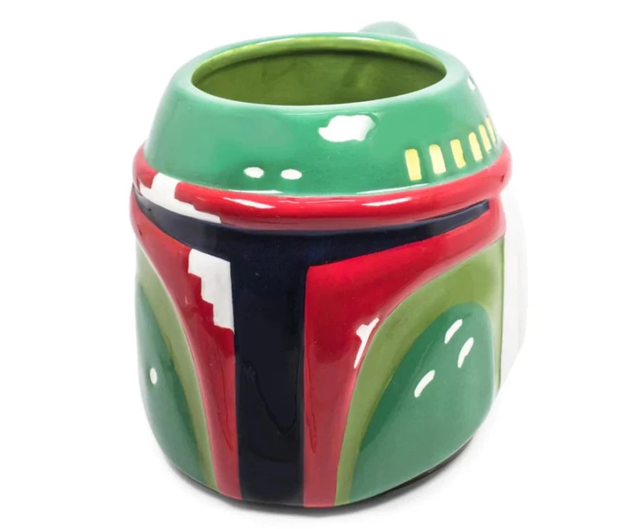 Star Wars Boba Fett 3D Ceramic Mug 20 Oz - Official Toynk Collectible Coffee Cup