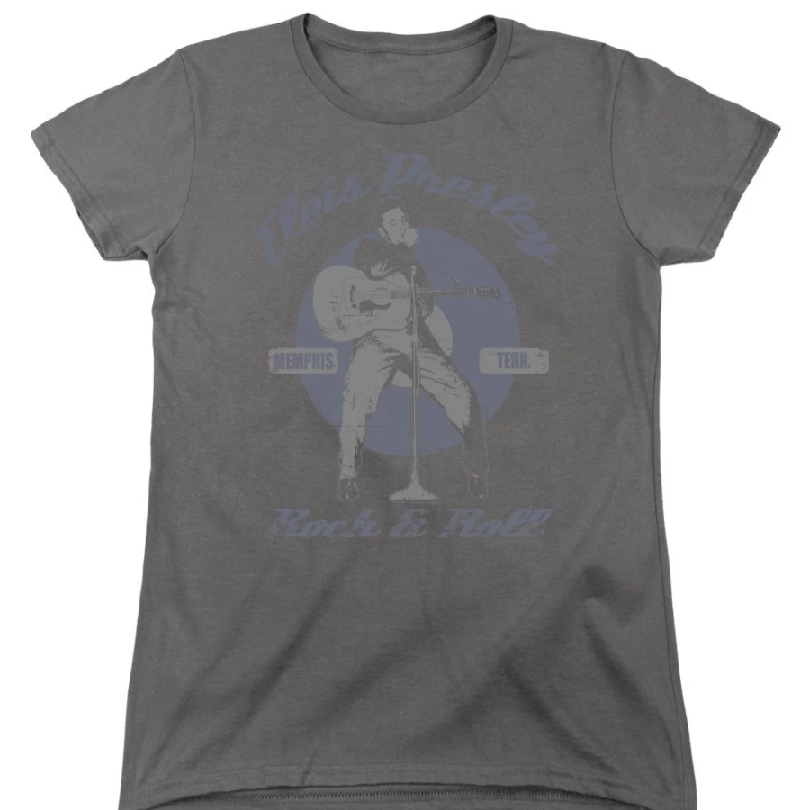 MeTV Custom Classics Elvis Presley Memphis Rock & Roll Vintage T-Shirt