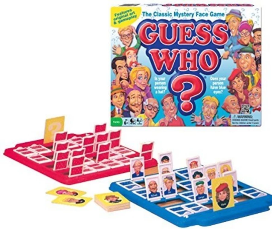 "MeTV Entertainment's Guess Who? Classic Board Game - Fun Family Party Game"