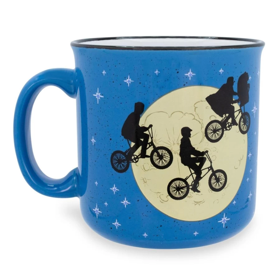 E.T. The Extra-Terrestrial 20oz Ceramic Camping Mug by Toynk | Collectible Movie Gift