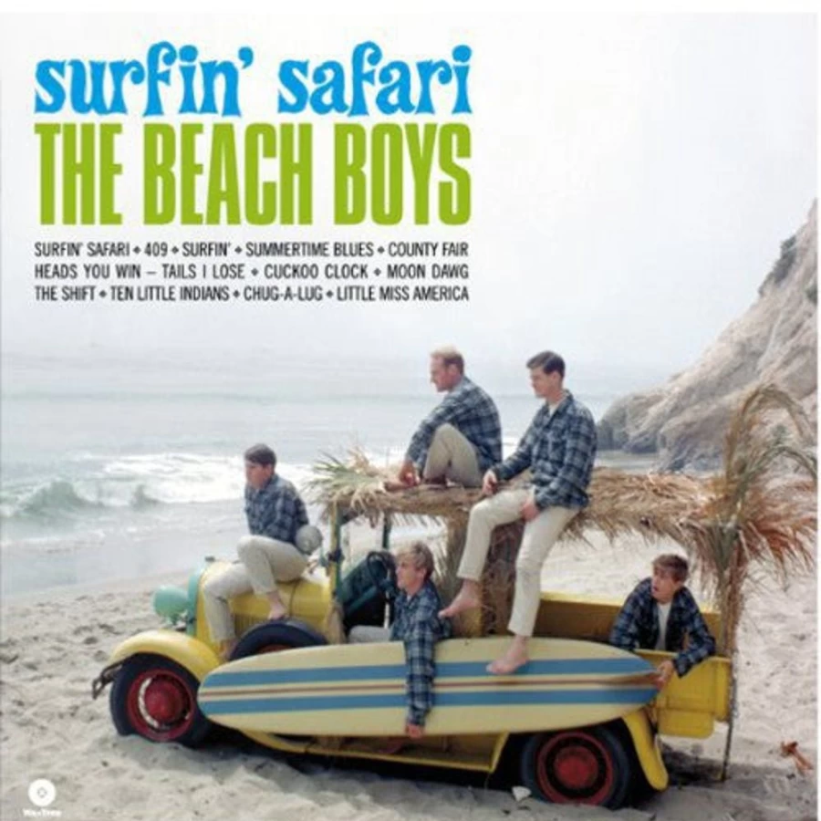 "The Beach Boys - Surfin' Safari Vinyl Record by MeTV Entertainment"