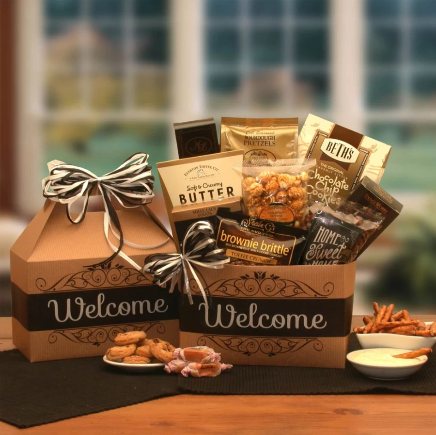 GBDS Welcome Home Care Package - Thoughtful Gift Box for Housewarming & New Home Essentials