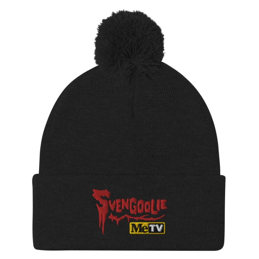MeTV Custom Products Svengoolie® Knit Beanie with Pom-Pom - Official Merchandise
