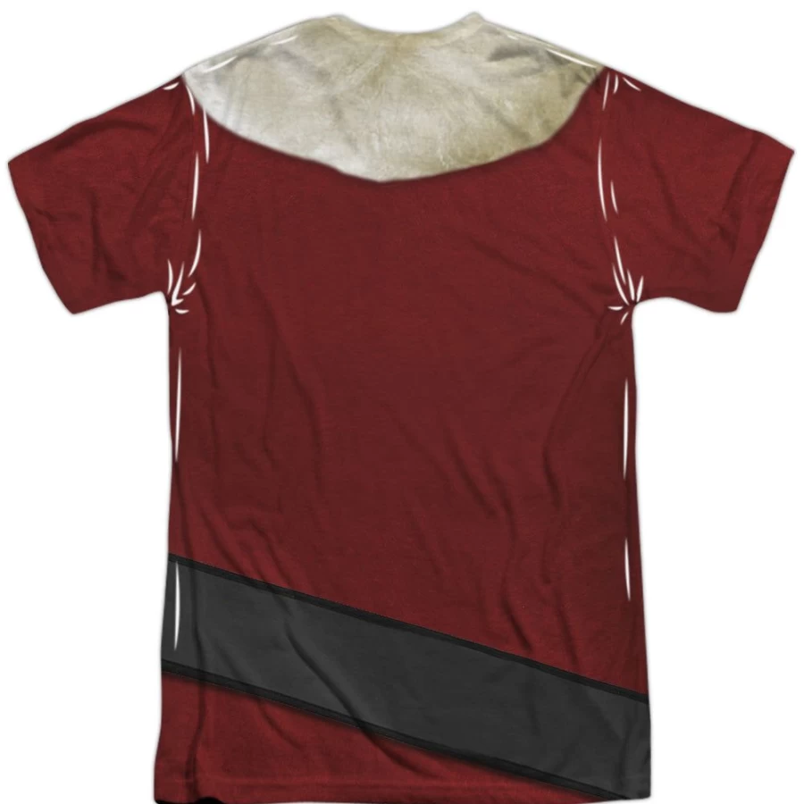 "MeTV Custom Classics Unisex Bad Santa Costume - Front & Back Design for Adults"