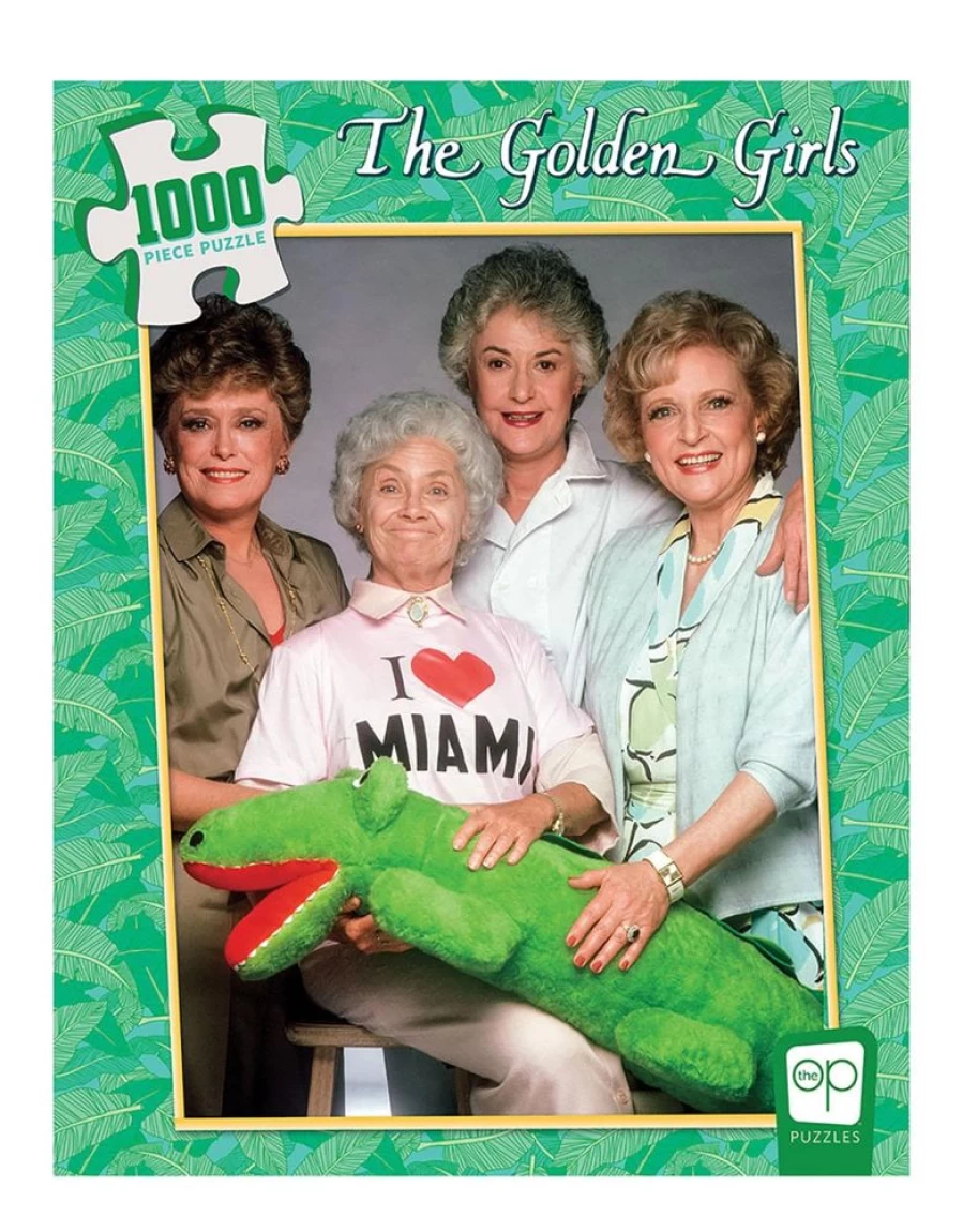 The Golden Girls I Heart Miami 1000-Piece Jigsaw Puzzle by Toynk – Fun Collectible Puzzle for Adults & Fans