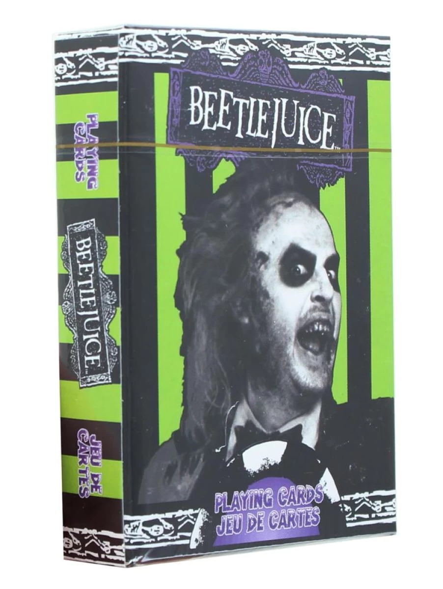 "Toynk Beetlejuice 52-Card Deck with 2 Jokers - Official Collectible Playing Cards"