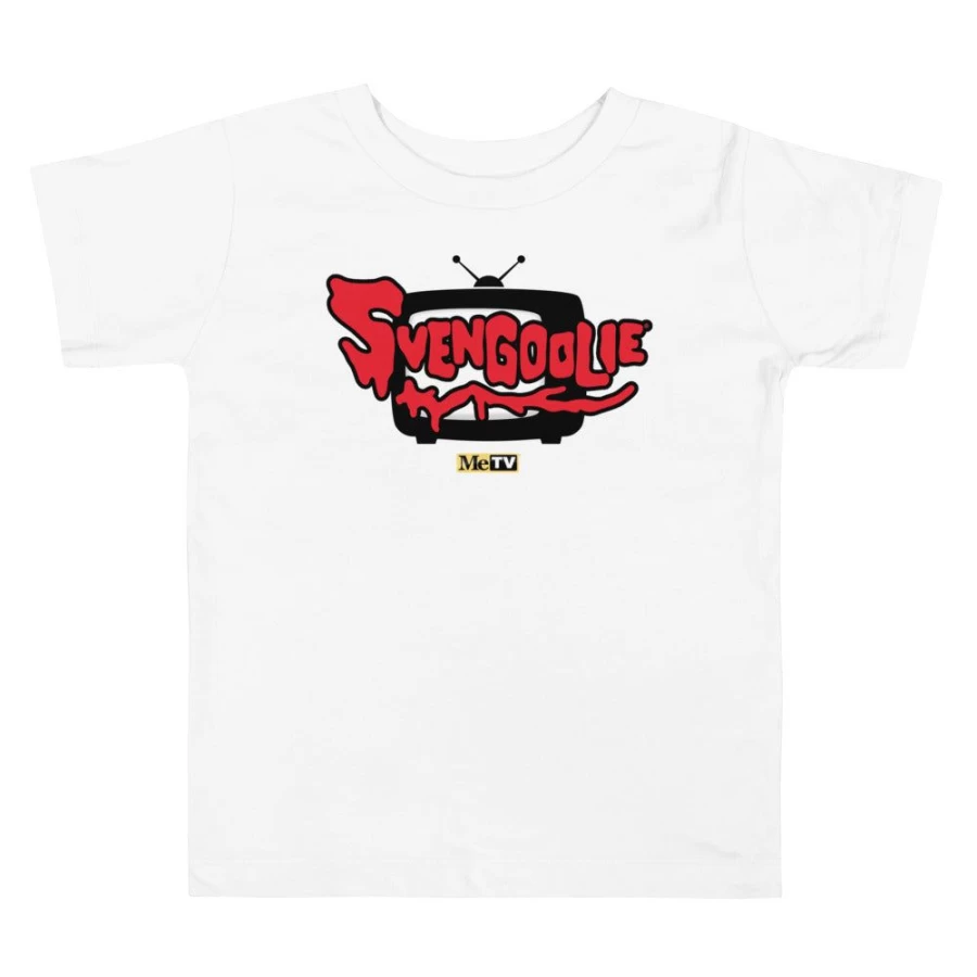 MeTV Svengoolie Kids TV Show Logo Graphic T-Shirt for Children