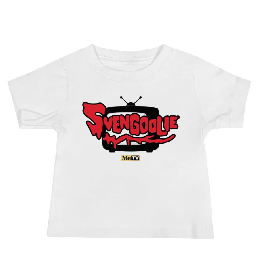 MeTV Svengoolie Kids TV Show Logo Graphic T-Shirt for Children