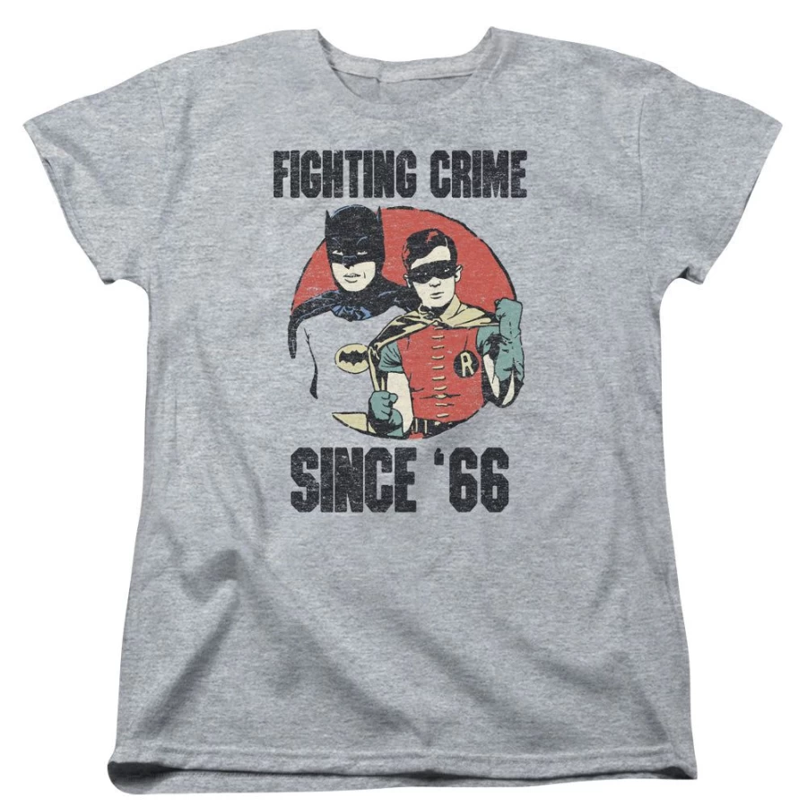 "MeTV Custom Classics Batman Since 66 Unisex Vintage T-Shirt"