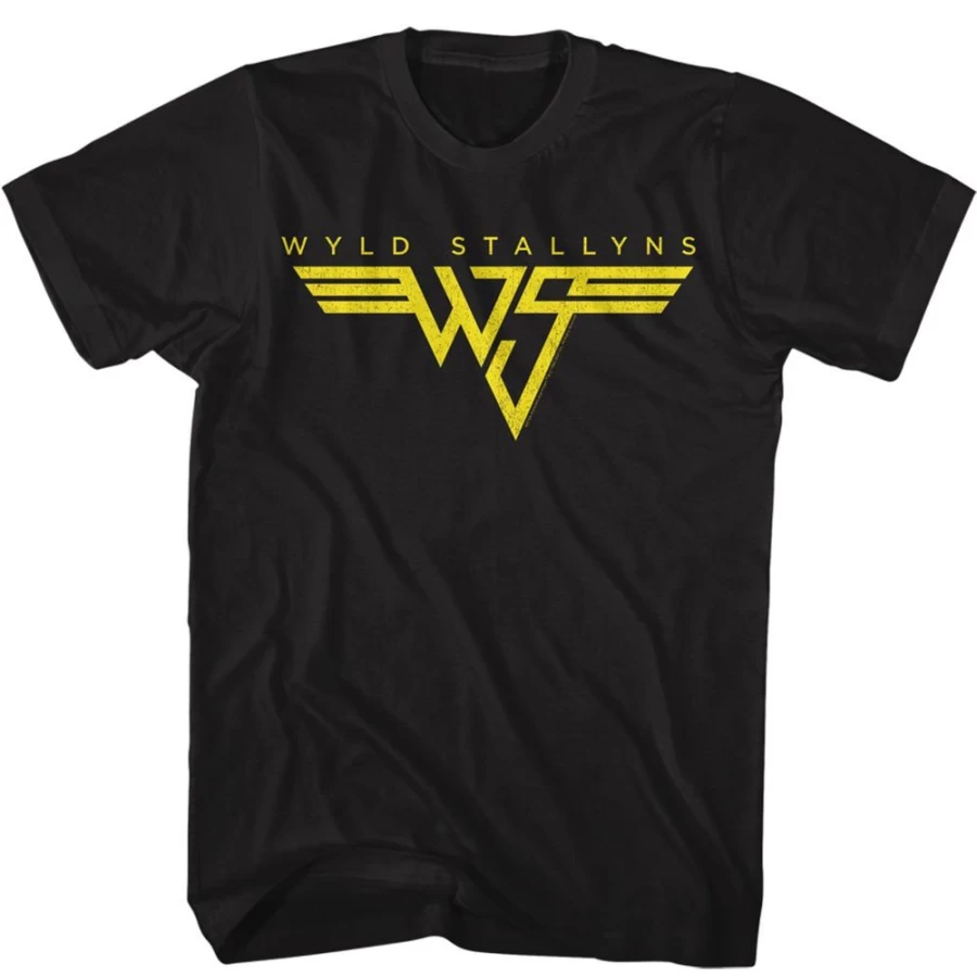 "MeTV Custom Brands Unisex Bill & Ted's Excellent Adventure Wyld Stallyns Logo T-Shirt"