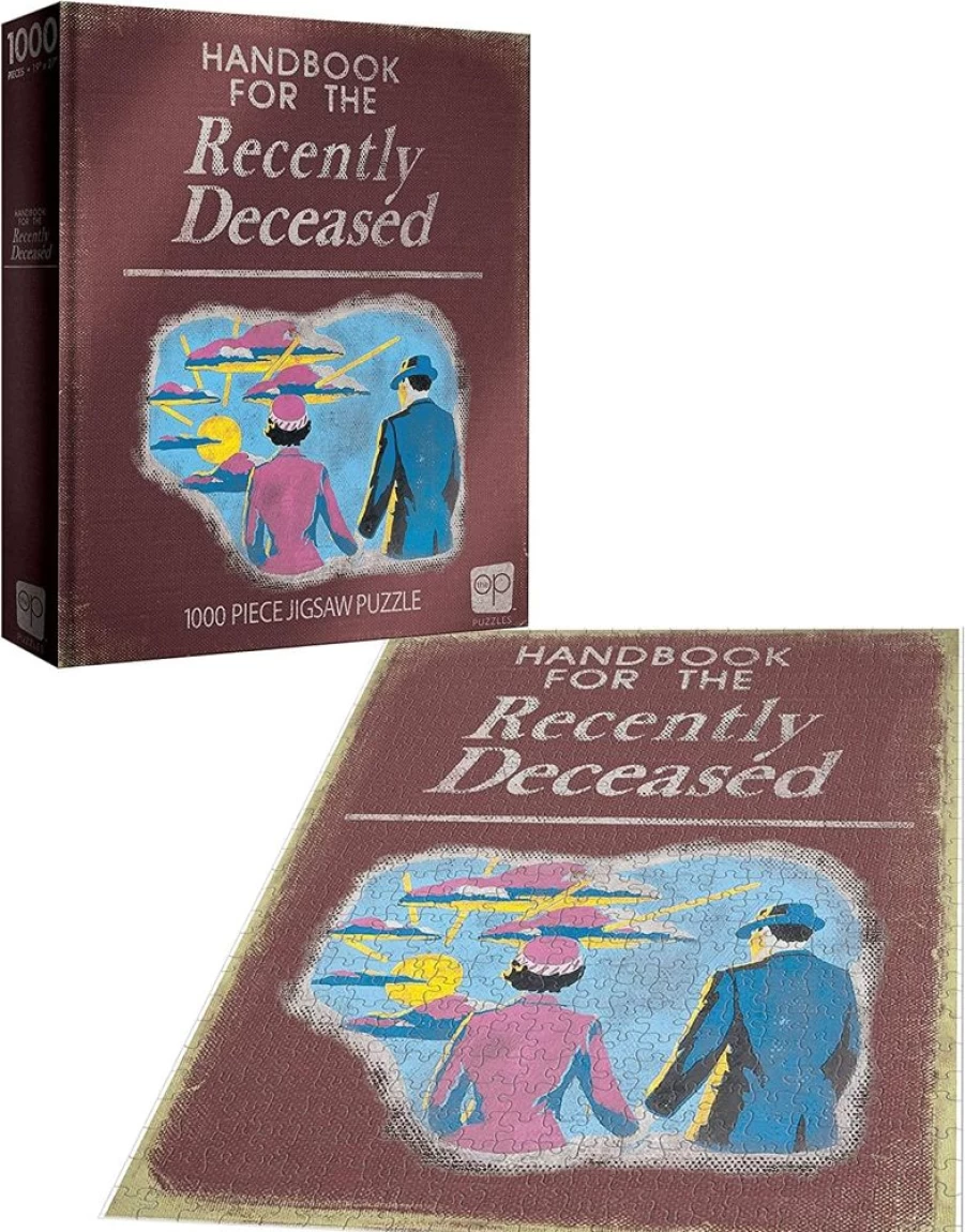 "Toynk Beetlejuice Handbook of the Deceased 1000-Piece Jigsaw Puzzle for Adults & Collectors"