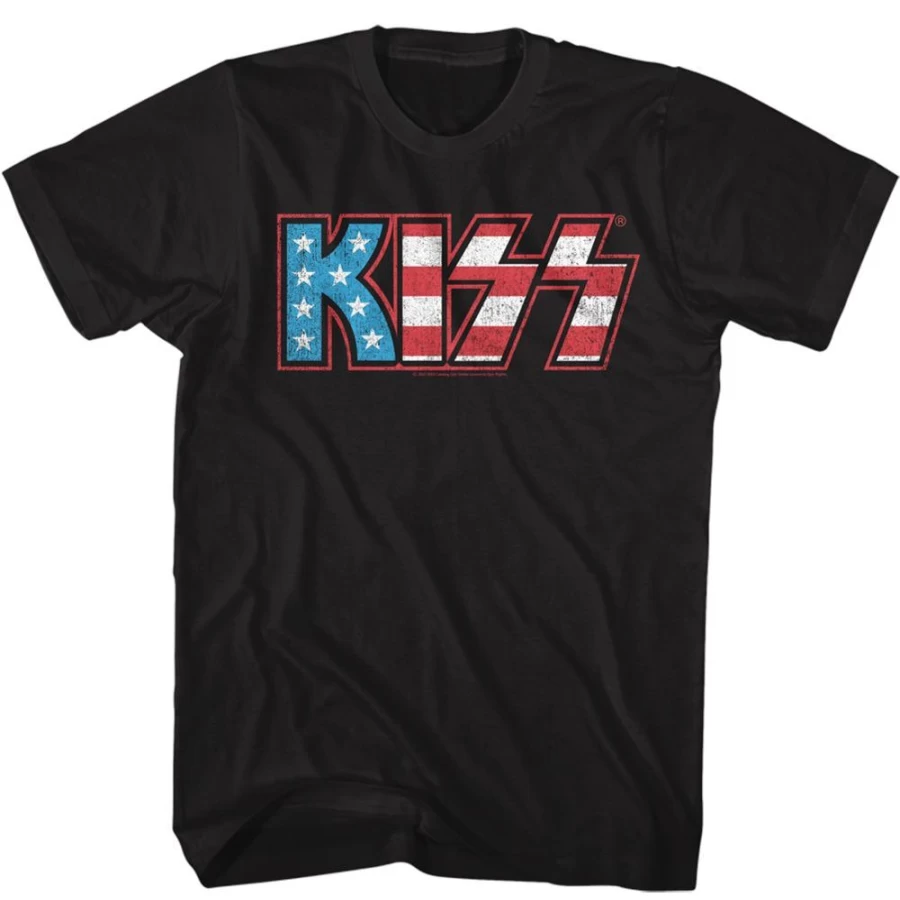 "MeTV Custom Brands Kiss Flag - Decorative Patriotic Home & Garden Banner"