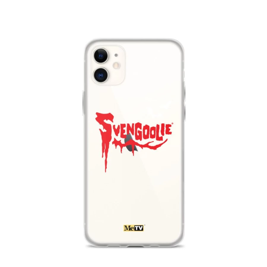 MeTV Svengoolie Logo With Bats iPhone Case - Custom Horror Design Phone Cover