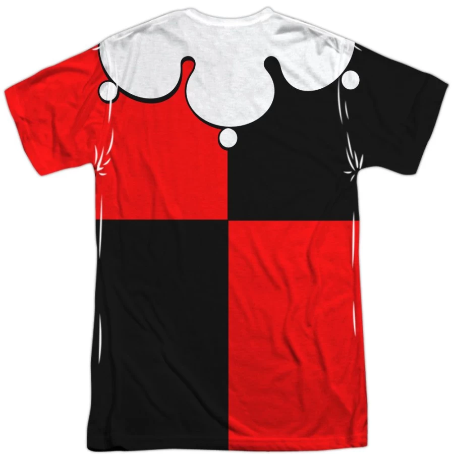 MeTV Custom Classics Unisex Batman Harley Quinn Costume Set - Front & Back Design