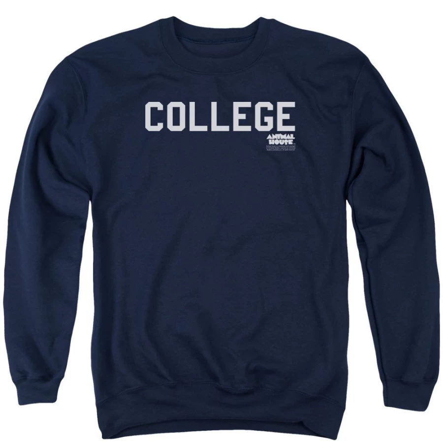 MeTV Custom Classics Unisex Animal House College Sweatshirt - Vintage Inspired Pullover