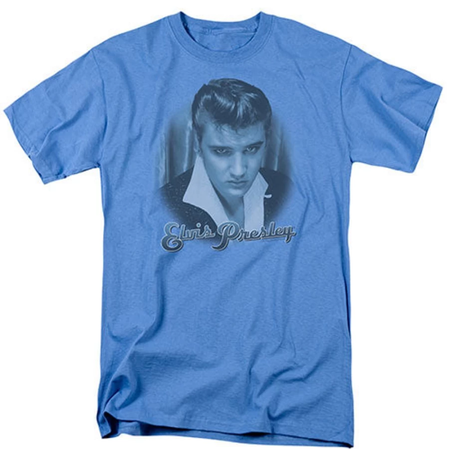 MeTV Custom Classics Elvis Presley Blue Suede Shoes - Vintage Fade Style