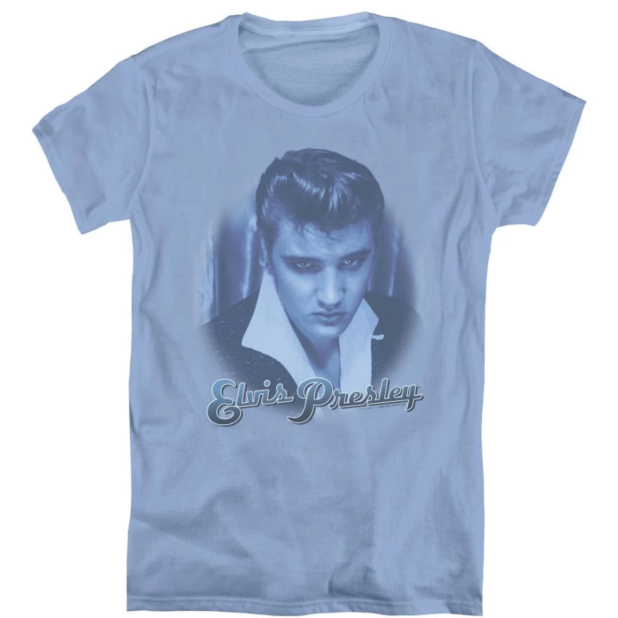 MeTV Custom Classics Elvis Presley Blue Suede Shoes - Vintage Fade Style