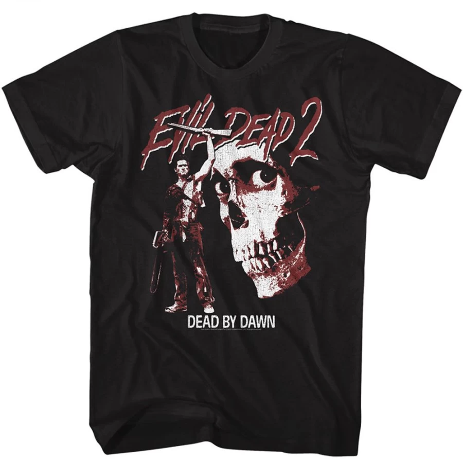 MeTV Custom Brands Evil Dead 2 Ash And Skull Collectible Figure - Horror Movie Merchandise