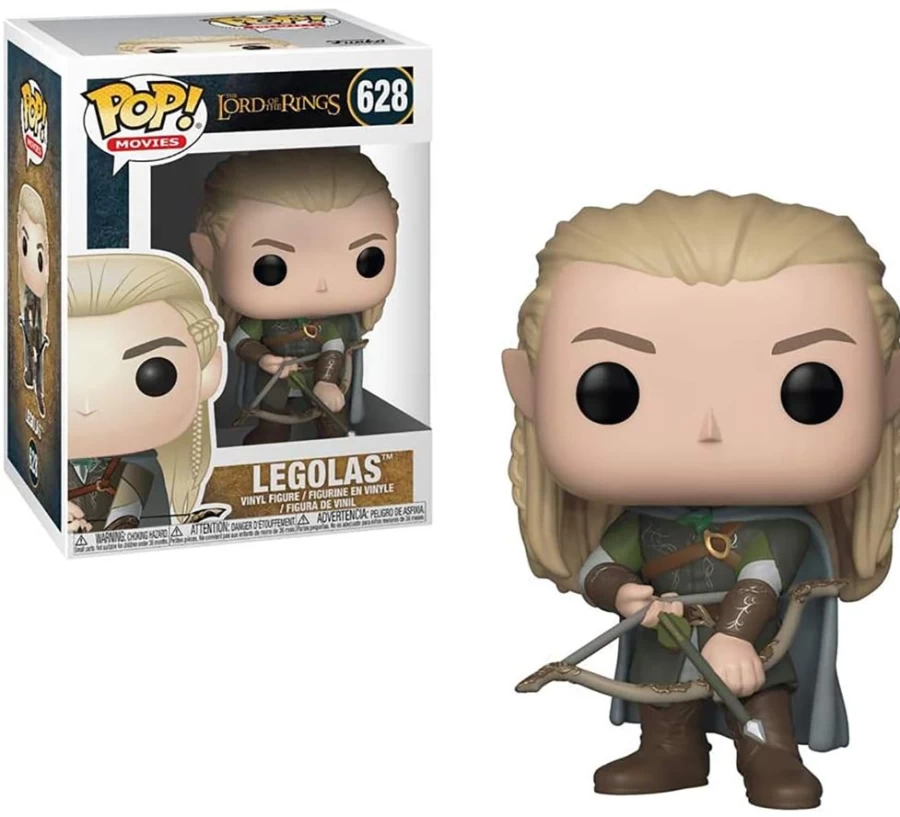 Toynk Lord Of The Rings Legolas Funko Pop! Vinyl Figure Collectible Toy